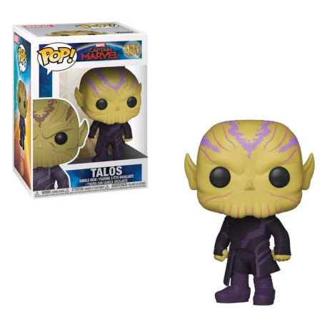 Funko pop marvel capitana marvel talos