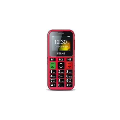 Telefono movil emporia c150re rojo radio