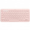Teclado logitech k380 multi - device bluetooth rosa