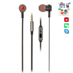 Auriculares metalicos ngs crossrally graphite tecnologia
