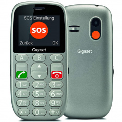 Telefono movil gigaset gl390 gris mayores