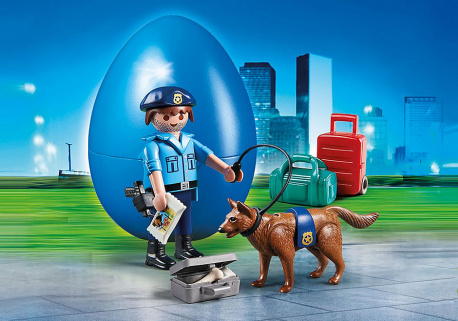 Playmobil special plus policia con perro