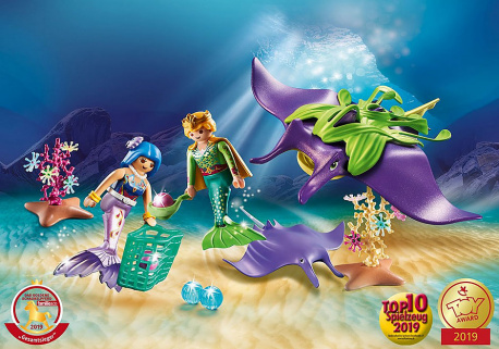 Playmobil fantasia magico recolectores perlas con