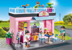 Playmobil ciudad mi cafeteria