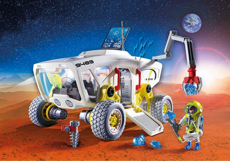 Playmobil espacio vehiculo reconocimiento