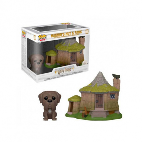 Funko pop harry potter cabaña hagrid