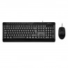 Combo teclado qwerty español multimedia phoenix