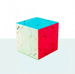 Cubo rubik qiyi fluffy 3x3 stickerless