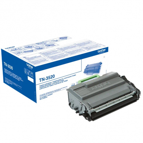 Toner brother tn3520 negro 20000 páginas