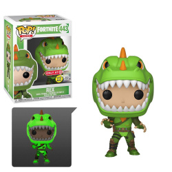 Funko pop fortnite rex glow in