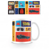 Taza pyramid regreso al futuro coleccion