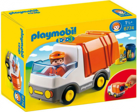 Playmobil 1.2.3 camion basura