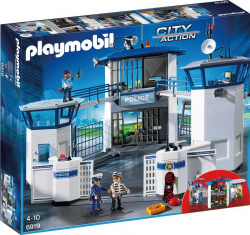 Playmobil policia comisaria policia con prision
