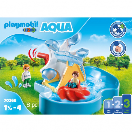 Playmobil aqua 1.2.3 carrusel acuatico