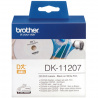 Rollo etiquetas precortadas brother dk11207