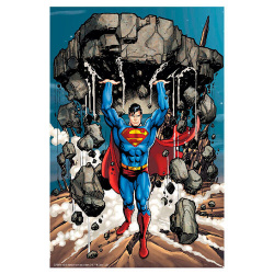 Puzzle 3d lenticular dc comics superman