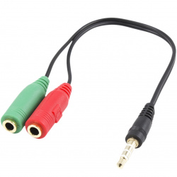 Cable adaptador audio ewent jack 3.5mm