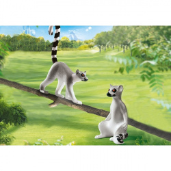 Playmobil diversion en familia lemures