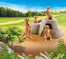 Playmobil diversion en familia suricatas