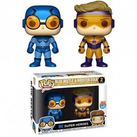 Funko pop pack doble dc blue