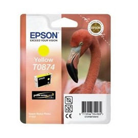 Cartucho tinta epson t087440 amarillo flamenco