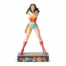 Figura enesco dc comics wonder woman