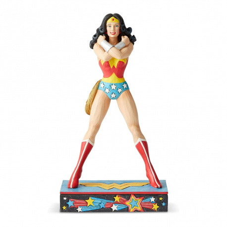 Figura enesco dc comics wonder woman