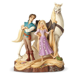 Figura enesco disney enredados rapunzel flynn