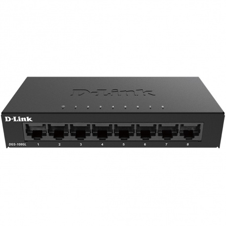 Switch d - link 8 puertos gigabyte plug