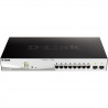 Switch d - link 10 puertos gestionable 8