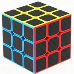 Cubo rubik z - cube fibra carbono 3x3