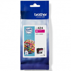 Cartucho tinta brother lc424m magenta 750