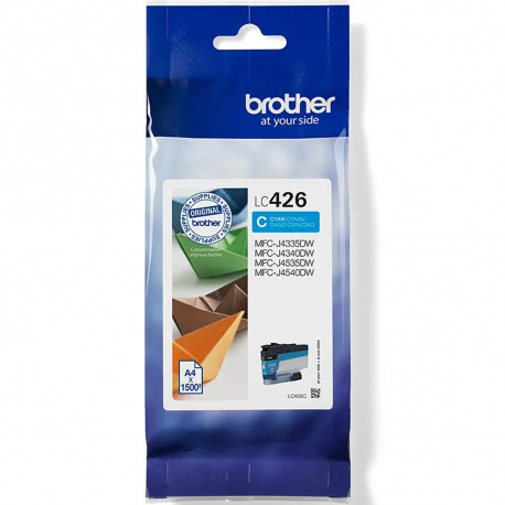 Cartucho tinta brother lc426c cian 1500