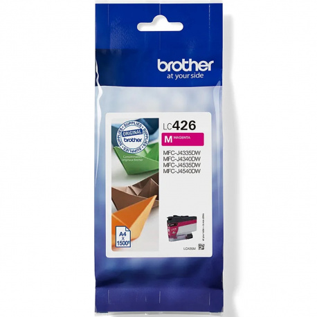 Cartucho tinta brother lc426m magenta 1500