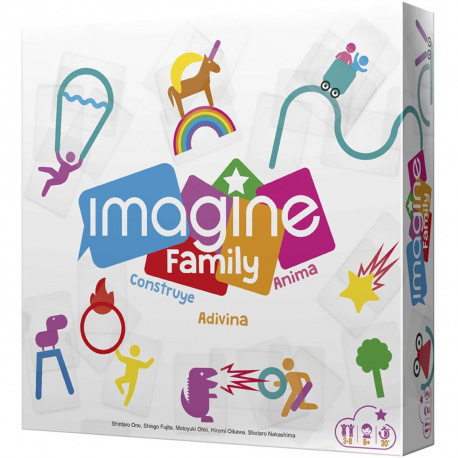 Juego mesa asmodee imagine family pegi