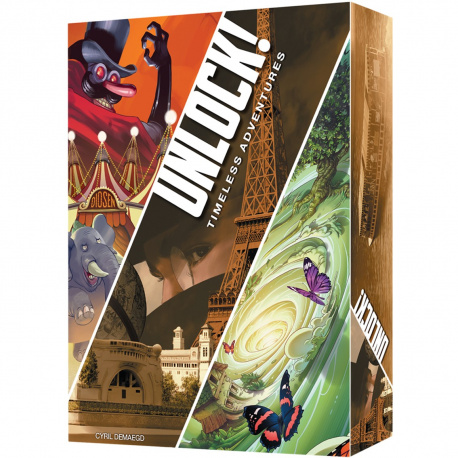 Juego mesa asmodee unlock! timeless adventures