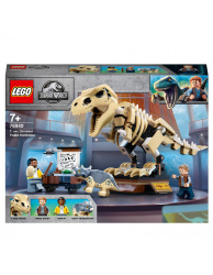 Lego jurassic park tyranosaurius rex fosilizado
