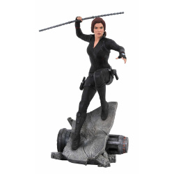 Black widow estatua resina 30 cm