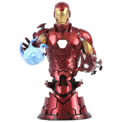 Iron man mini busto resina 15