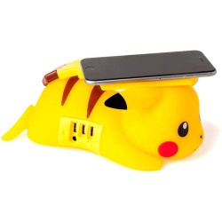 Pikachu cargador inalambrico pokemon
