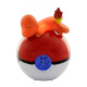 Charmander durmiendo en pokeball reloj despertador