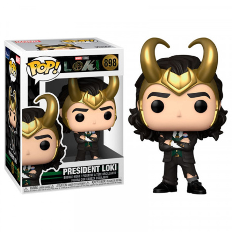 Funko pop marvel loki loki presidente