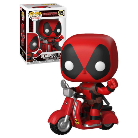 Funko pop rides marvel deadpool con