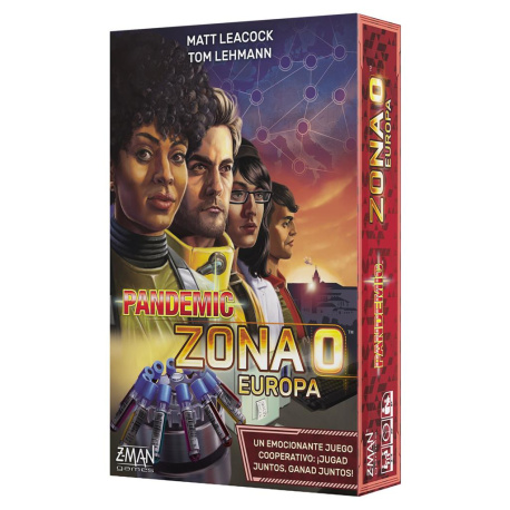 Juego mesa pandemic: zona 0 europa