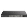 Switch d - link 28 puertos gestionable 24