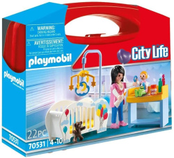 Playmobil maletin habitacion bebe