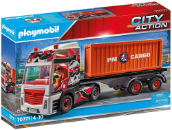 Playmobil camion con remolque