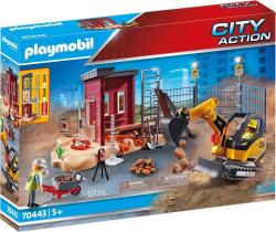 Playmobil mini excavadora
