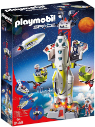 Playmobil cochete con plataforma lanzamiento