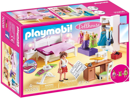 Playmobil dollhouse dormitorio